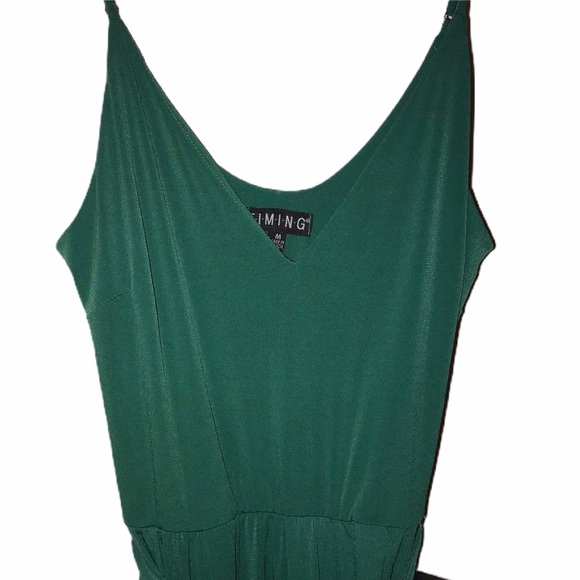 Timing Pants - Timing Palazzo Pant Spaghetti Strap Jumpsuit - M